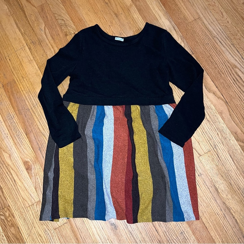 Striped Sweater Dress